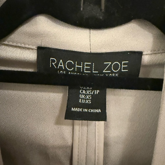 Rachel Zoe Women's Light Gray Blazer - Picture 3 of 4